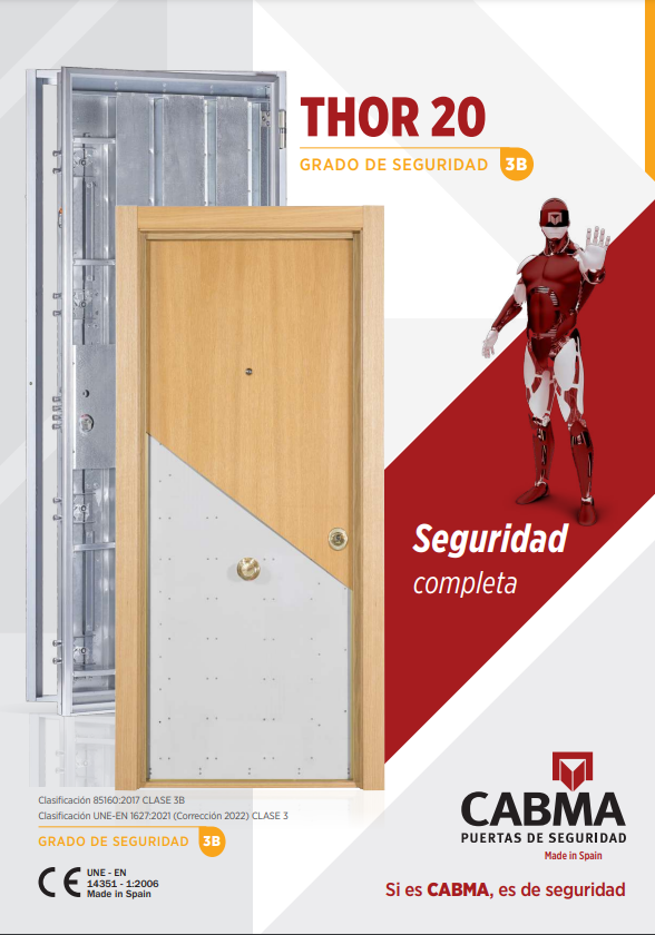 Puerta acorazada CABMA en Huelva